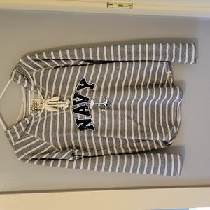 Navy sweatshirt